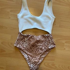 Tacoola leopard mai mai one piece swimsuit